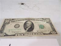 1950D $10 bill