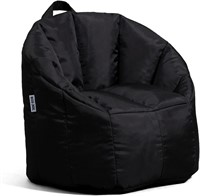 Big Joe Milano Kid's Smartmax Beanbag Chair Black