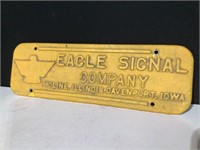 Metal Eagle Signal Company Moline Illinois 15”