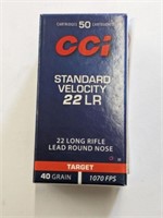 CCI STANDARD VEL 22LR 50 ROUNDS