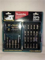 MAKITA - 26 PIECE IMPACT BIT SET AND SPEED OUT