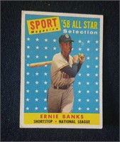 1958 Topps Ernie Banks All-Star #482