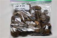Wheat Penny, 300 coins