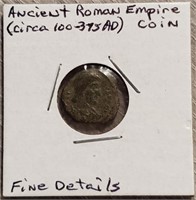 Ancient Roman Empire Coin c. 100-375 AD