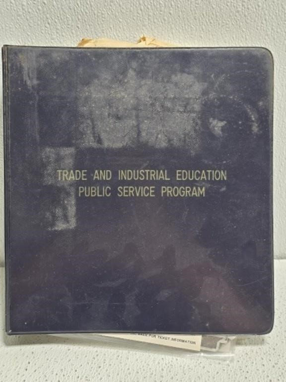 Trade & Industrial Education Public Service Prgm