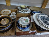 5 boxes decorative plates