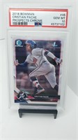 PSA 10 Cristian Pache 1st bowman Phillies