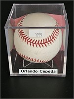 Autographed 1999 Orlando Cepeda Baseball