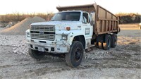 Ford F900 Dump Truck,