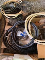 Pallet of electrical supplies