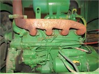 John Deere diesel motor and pump