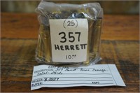 357 Harrett Casings