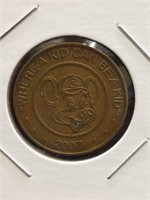 2007 Chuck e cheese token