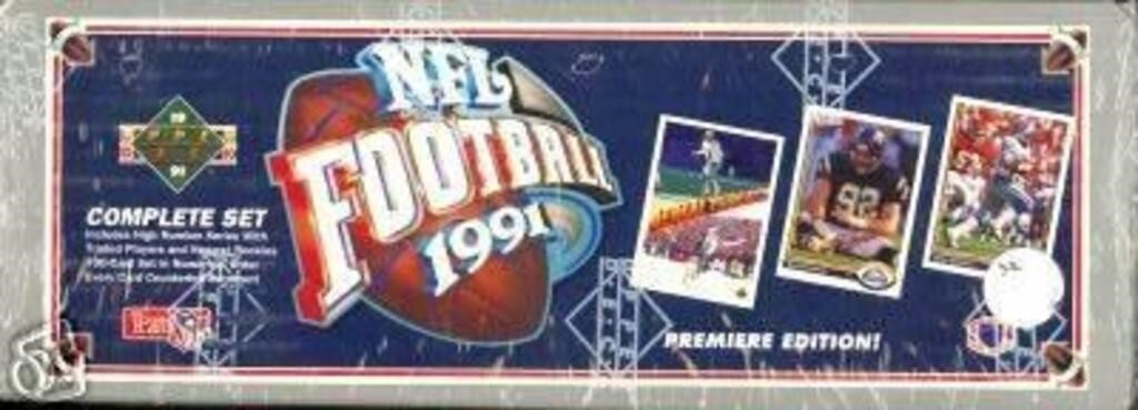 UPPER DECK NFL Football 1991 Premiere Edition Fact