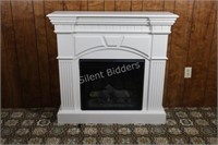 Twin Star Electric Fireplace and Surround