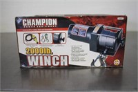 Champion 2000 lbs electric winch New in box