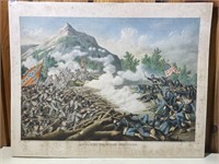 Early Print Battle Kennesaw Mountain