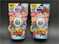 Lot of 2 Yo-Kai Watches & Medals Series 1 2015