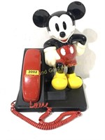 Mickey Mouse Push Button Landline Phone