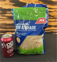 Lawn Seed Sun and Shade Mix this Bag is Open