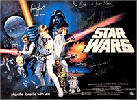 Autograph Star Wars Poster