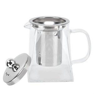 Transparent Glass Tea Pot