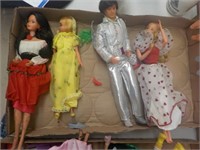Barbie & Ken dolls