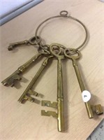 Brass Decorative Keys