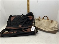 Cabela’s Garment Bag & Brookstone Bag