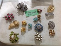 Vintage brooches