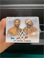 2021 Topps WWF Wrestling Cards Sealed Wax Box
