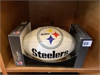 OFFICIAL NFL STEELERS FOOTBALL, NEW IN BOX