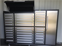 Tool Cabinet, 35 Drawer, 1 Cabinet, Fliptop, Unusd