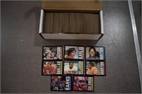 Box of 1985 Topps Football Cards