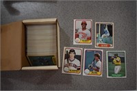 Box of 1981 & 1982 Fleer Baseball Cards