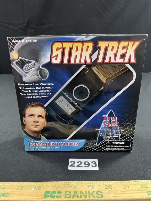 NIB Star Trek Communicator