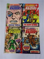 Captain Savage & his Leatherneck Raiders NO 1-4 $0