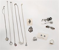 LOT Assorted Jewelry- Necklaces, Brooches etc.