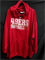 Men's SF 49ers Football Hoodie, 6X