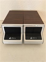 Pair Cobra Speakers by Dynascan Corp