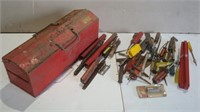 Red Toolbox with Contents