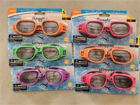 (6) Adult Swim Goggles