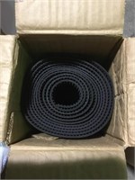 Black floor mat