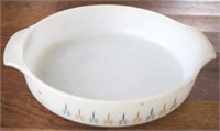 Fire King Candle Glow Dish - 9" round