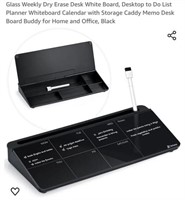 MSRP $30 Desktop Dry Erase Board