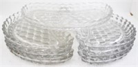 7 Fostoria American Bone Dishes - 8" x 5"