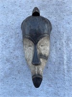 African Wood Carved Tribal Mask