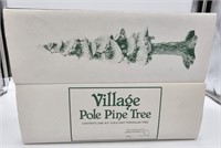 Dept 56 Pole Pine Tree - lot of 2