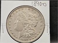 1890 O Morgan Silver Dollar Coin