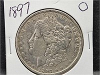 1897 O Morgan Silver Dollar Coin